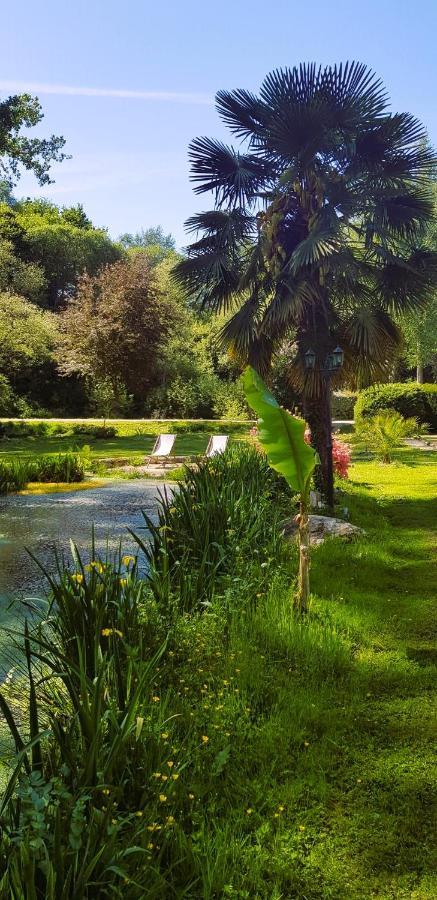 Le Vieux Moulin Gites - A Charming Stone Cottage With Garden View And Seasonal Pool Guegon Екстер'єр фото